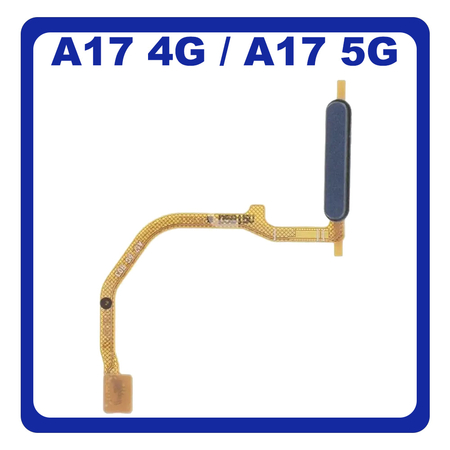 Γνήσια Original Samsung Galaxy A17 5G (SM-A176B, SM-A176B/DS) Fingerprint Sensor Flex Αισθητήρας Δαχτυλικού Αποτυπώματος Blue Μπλε GH96-20406C (Service Pack By Samsung)