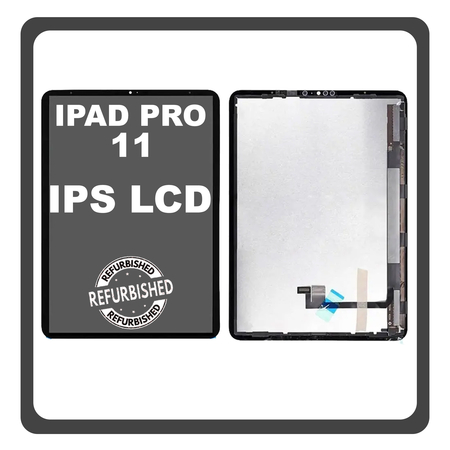 Apple iPad Pro 11" (2022) 4th Gen 11" (A2324, A2072) Liquid Retina IPS LCD Display Aseembly Screen Οθόνη + Touch Digitizer Unit Μηχανισμός Aφής Space Gray Μαύρο (Ref By Apple)