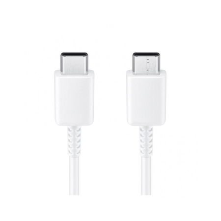 Γνήσιο Original EP-DW767JWE Samsung USB- C/USB-C Data Cable 3A 1.8m White Άσπρο Bulk