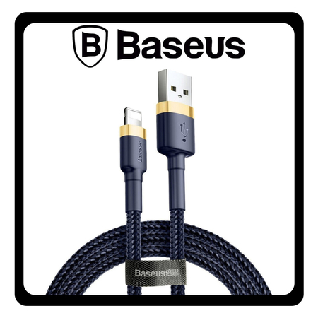 Baseus Cafule Special Καλώδιο Φόρτισης 18W USB-Α to Lightning 2Α Fast Charging Cable 1m Gold Χρυσό CALKLF-BV3