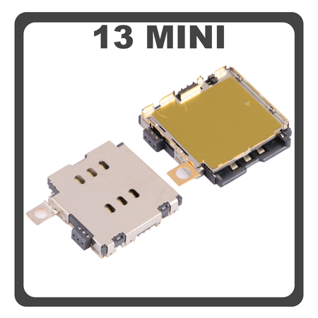 Original for iPhone 13 Mini, iPhone13 Mini (A2628, A2481) SIM Card Reader Αναγνώστης Κάρτας Sim