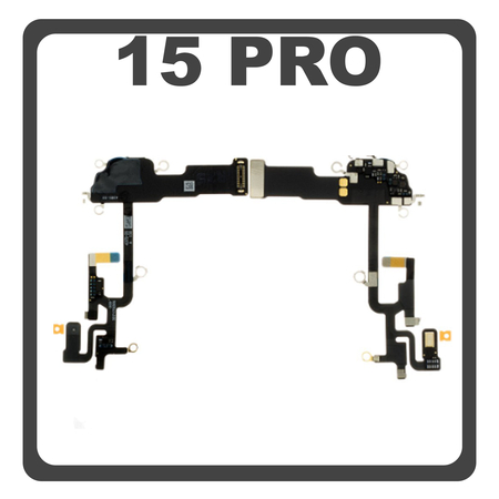HQ OEM Συμβατό Με Apple iPhone 15 Pro, iPhone 15Pro (A2848, A3101) WiFi Antenna Flex Cable Καλωδιοταινία Κεραία Wifi (Premium A+)