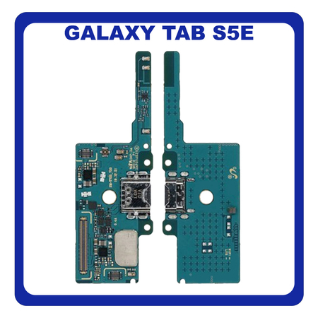 Original Γνήσια Samsung Samsung Galaxy Tab S5e (SM-T725, SM-T720) USB Type-C Charging Dock Connector Flex Sub Board, Καλωδιοταινία Υπό Πλακέτα Φόρτισης + Microphone Μικρόφωνο GH82-19848A (Service Pack By Samsung)