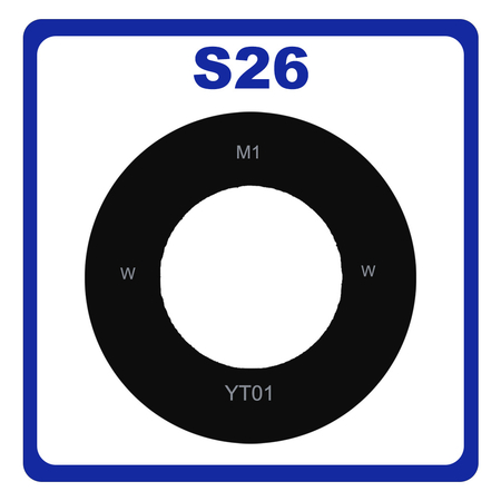 Γνήσια Original Samsung Galaxy S26 (SM-S942B, SM-S942B/DS), Rear Back Camera Lens Wide Πίσω Τζαμάκι Κάμερας GH64-10107A(Service Pack By Samsung)