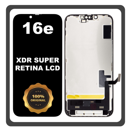 Γνήσια Original FOG For Apple 16e (A3212, A3409) Super Retina XDR OLED Οθόνη LCD Display Screen Assembly Οθόνη + Touch Screen Digitizer Μηχανισμός Αφής Black Μαύρο (Lifetime Warranty Για Συνεργατες B2B)