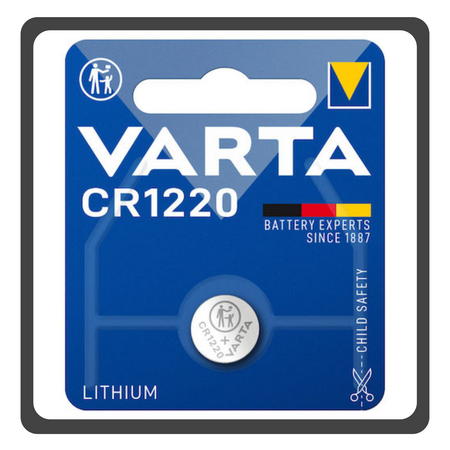 Varta Professional Electronics Μπαταρία Λιθίου Ρολογιών CR1220 3V 1τμχ 4008496276899