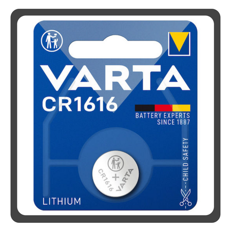 Varta Professional Electronics Μπαταρία Λιθίου Ρολογιών CR1616 3V 1τμχ 4008496270989