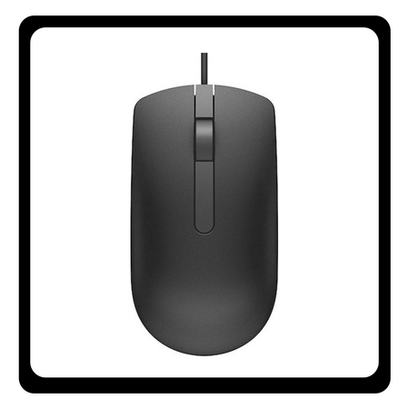 Dell MS116 Ενσύρματο Ποντίκι Mouse Μαύρο Black