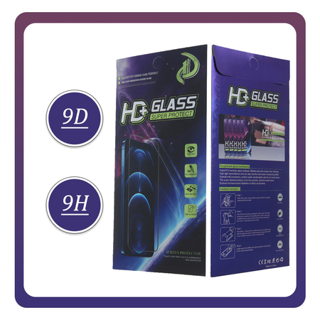 Tempered Glass 9D Τζαμάκι Οθόνης For Samsung Galaxy S24 Ultra Black Μαύρο