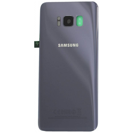 OEM HQ SAMSUNG GALAXY S8 G950F G950 SM-G950F BATTERY COVER Καπάκι Μπαταρίας Orchid Grey + Camera Lens
