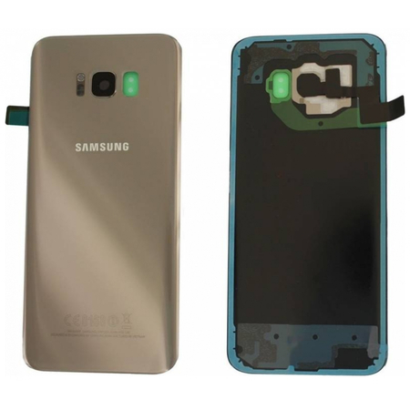 OEM HQ SAMSUNG GALAXY S8 Plus G955F G955 SM-G955F BATTERY COVER Καπάκι Μπαταρίας Gold + Camera Lens