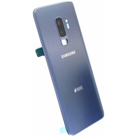 OEM HQ Samsung Galaxy S9 Plus SM-G965F G965 Battery Cover Καπάκι Μπαταρίας Blue + Camera Lens