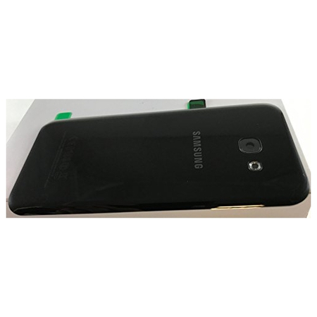 OEM HQ Samsung Galaxy A5 2017 A520 SM-A520F Battery cover Καπάκι Μπαταρίας Black + Camera Lens