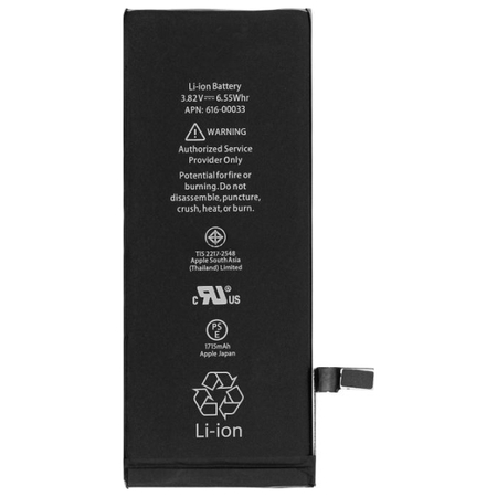 HQ OEM Apple Iphone 6 Iphone6 (A1549, A1586, A1589, A1522, A1524, A1593) 6G Μπαταρία Battery 1810mAh Li-Ion (Bulk) (Grade AAA+)
