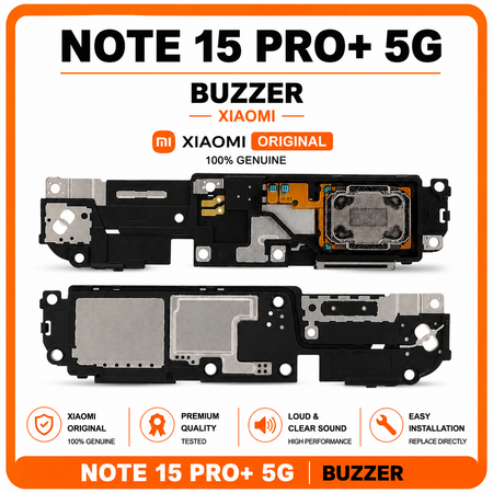 Original Xiaomi Redmi Note 15 Pro+ 5G (2510ERA8BG), Buzzer Loudspeaker Sound Ringer Module 1300101000404A