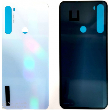 HQ OEM Xiaomi Redmi Note 8 Back Rear Battery Cover Καπάκι Κάλυμμα Μπαταρίας Moonlight White