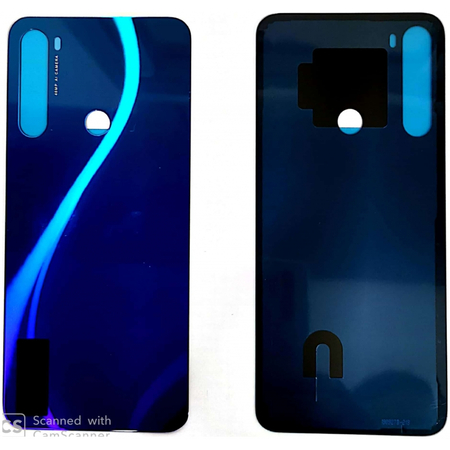 HQ OEM Xiaomi Redmi Note 8 Back Rear Battery Cover Καπάκι Κάλυμμα Μπαταρίας Nepture Blue