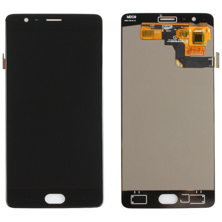 OEM HQ OnePlus 3, Oneplus 3T AMOLED Lcd Screen Display Οθόνη + Touch Screen Digitizer Μηχανισμός Αφής Black (Grade AAA+++)
