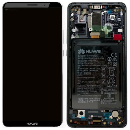 Γνήσιο Original Huawei MATE 10 Pro (BLA-L09) Lcd Screen Display Οθόνη + Touch Screen Digitizer Μηχανισμός Αφής + Πλαίσιο Frame Bezel Titanium Grey (Service Pack By Huawei) 02351RVN