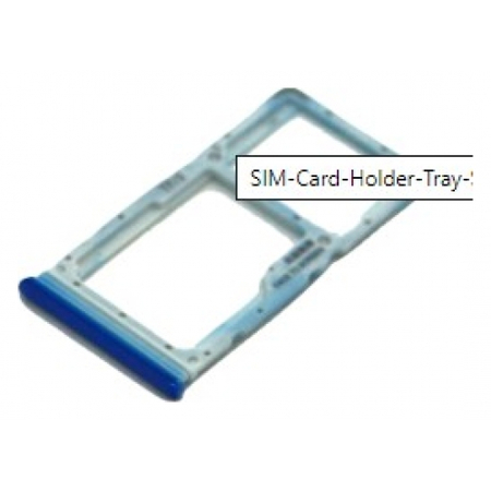 Γνήσιο Original Xiaomi Redmi Note 8 Pro Sim Card Tray Θήκη κάρτας Blue