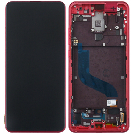 Γνήσιο Original Xiaomi Mi 9T Pro Mi9T Pro Amoled LCD Display Screen Οθόνη + Touch Screen Digitizer Μηχανισμός Αφής + Πλαίσιο Frame Red 560910013033 560910014033