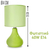 Επιτραπέζιο Φωτιστικό 40w Calm Green (E14)