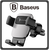 Baseus Βάση Κινητού Αυτοκινήτου Cube Gravity με Ρυθμιζόμενα Άγκιστρα Silver Ασημί