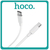 Hoco X51 USB 2.0 Cable USB-C male - USB-C male 1m White Λευκό
