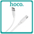 Hoco X51 USB 2.0 Cable USB-C male - USB-C male 1m White Λευκό