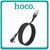 Hoco U100 Angle (90°) / Braided USB to Lightning Cable 1.2m Black Μαύρο