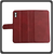 Θήκη Book, Leather Flap Wallet Case Δερματίνη Red Κόκκινο For iPhone XS Max