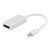 Adapter Detech, usb-c – dp, 4k, 60hz, Silver - 17836