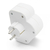 Extension Socket no Brand 7392n, 2 Way, 220v, With Switch, Without Cable, White - 17868