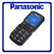 Panasonic KX-TU110 Dual SIM, Brand New Feature Mobile Phone Κινητό με Κουμπιά Black Μαύρο