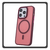 Θήκη Πλάτης - Back Cover, Silicone Σιλικόνη Red Κόκκινο Frozen Mag Case For iPhone 15 Pro