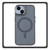 Θήκη Πλάτης - Back Cover, Silicone Σιλικόνη Gray Γκρι Frozen Mag Case For iPhone 15 Plus