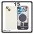 HQ OEM Συμβατό Με iPhone 15 , iPhone15 (A3090, A2846) Rear Back Battery Cover Middle Frame + Housing Πίσω Κάλυμμα Καπάκι Πλάτη Μπαταρίας - Σασί + Camera Lens Τζαμάκι Κάμερας + Side Keys Πλαινά πλήκτρα  + Magsafe​ Yellow Κίτρινο (Premium A+)