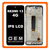 HQ OEM Συμβατό Με Xiaomi Redmi 13 4G, Redmi13 4G (2404ARN45A, 24040RN64Y) IPS LCD Display Screen Assembly Οθόνη + Touch Screen Digitizer Μηχανισμός Αφής + Frame Bezel Πλαίσιο Σασί Black Μαύρο (Premium A+)