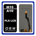 HQ OEM Συμβατό Για Samsung Galaxy M10 (SM-M105F, SM-M105G), Galaxy A10 (SM-A105F, SM-A105G), PLS LCD Display Screen Assembly Οθόνη + Touch Screen Digitizer Μηχανισμός Αφής Black Μαύρο No Frame (Grade AAA+++)